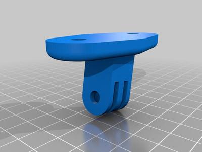 Miata Visor GoPro Mount Angled