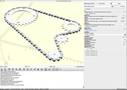 Parameterized Sprockets & Chains