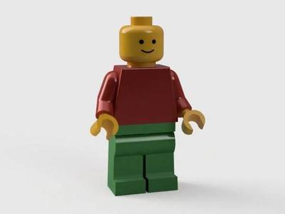 LEG0 minifigure model