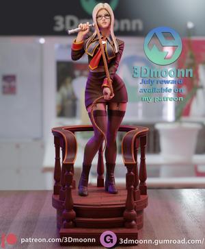 quistis - final fantasy - stl