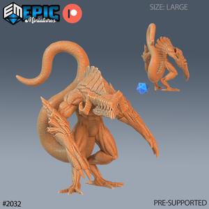 Cave Beast ‧ DnD Miniature ‧ Tabletop Miniatures ‧ Gaming Monster ‧ 3D Model ‧ RPG ‧ DnDminis ‧ STL FILE