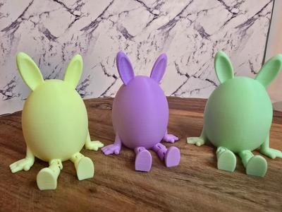 Articulated Easter Egg with Ears