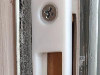 Larson Screen Door Latch Plate