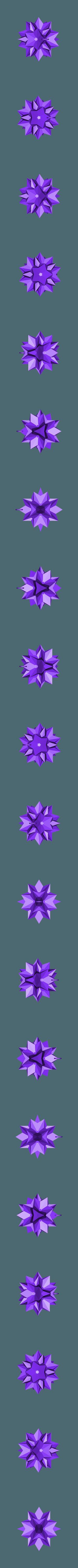 Christmas bauble - Etoile de Glace (LowPoly)
