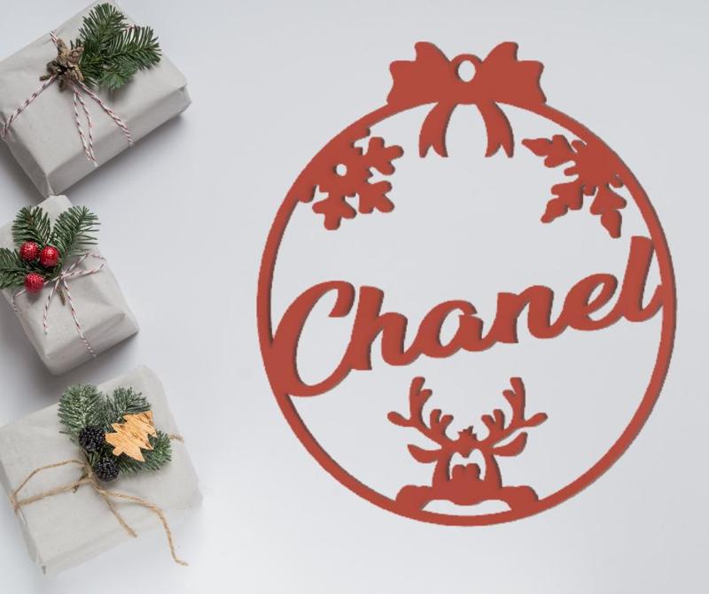 Christmas bauble - Chanel