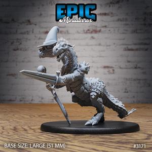Two Headed Dragon Adventurer Attack / Dragonborn Beast / Draconic War Lizard / Reptile Servant / Dragonkin / Evil Drake Army