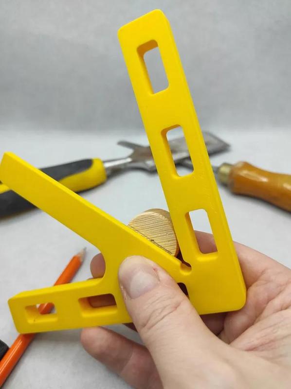 Center finder - Center marker for woodworking   