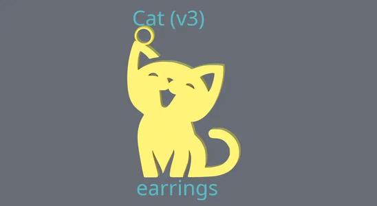 Cat (v3) Earrings