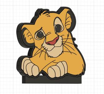 Simba night light