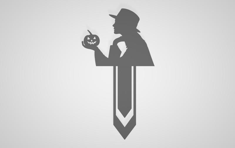 HALLOWEEN / WITCH / GIRL / SCARY / HOME / BOOKMARK / SIGN / BOOKMARK / GIFT / BOOK / BOOK / SCHOOL / STUDENTS / TEACHER / OFFICE / WITHOUT SUPPORTS