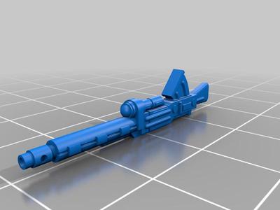  Heavy Gear HRF (Heavy rifle) silenced