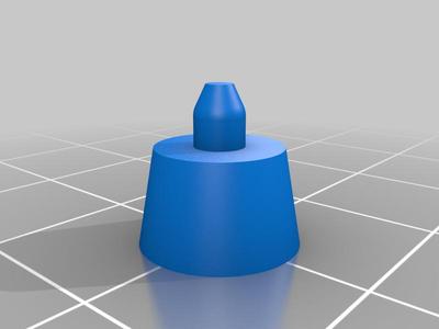 Simple PCB foot for 3.5mm holes