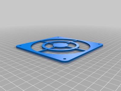 Plain 120mm Fan Cover