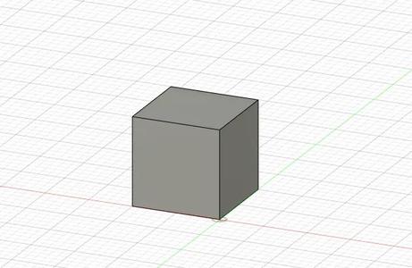test cube 10x10x10 mm   