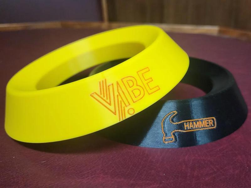 Hammer Themed Bowling Ball Cups   