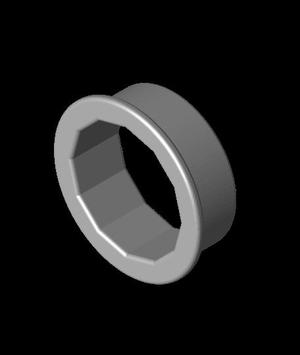 Paper Shredder Bushing for Aurora AS1015CD - Fringe Case # BR549