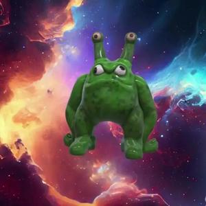 strange alien creature