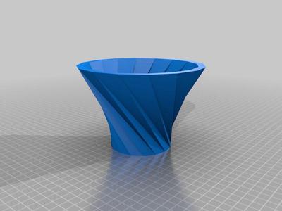 Low poly vase