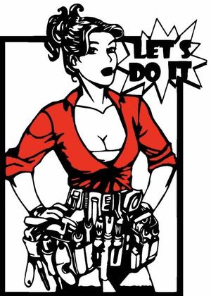 2D Tool Girl