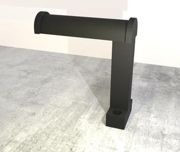 Simple spool holder for 2020 extrusion   