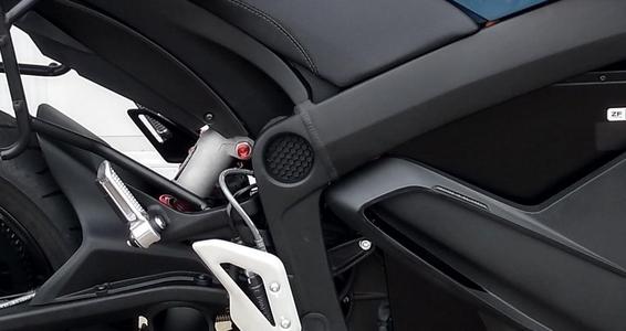 Zero Motorcycle frame hole cover