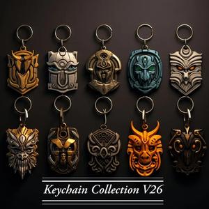 Keychain Collection V26 8 different Keychains! Follow Please!   