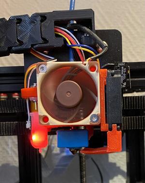 Ender 6 Nozzle Air Right Variable Height