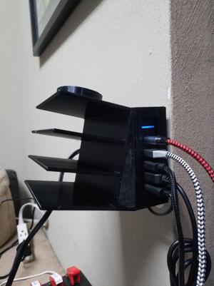 USB Charger Mount and Shelf