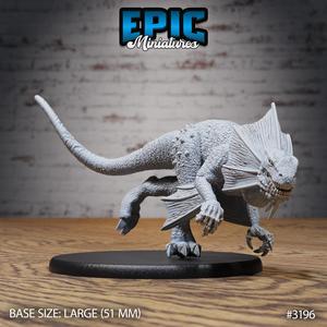 Bipedal Drake Running ‧ DnD Miniature ‧ Tabletop Miniatures ‧ Gaming Monster ‧ 3D Model ‧ RPG ‧ DnDminis ‧ STL FILE