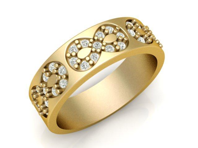 Filigree Engagement Ring 3d printable model