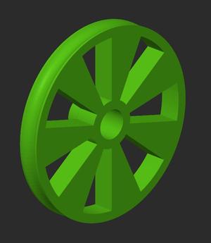 Playmobil Wheel chair Wheel replacement