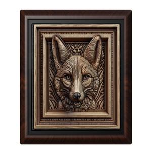 Jackal animal wall art relief wall decor