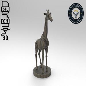 Giraffe Animal 3d Printing