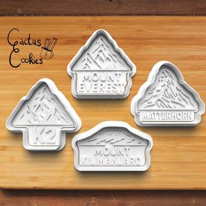 Mountains Cookie Cutter set 0892