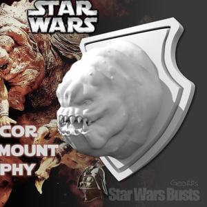 Rancor Head Wall Trophy