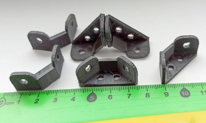 Angle for strengthening furniture 3 sides.