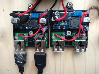 Buck Converter to USB Case