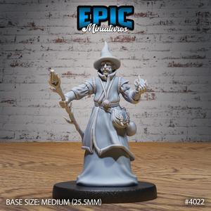 Villager Show Mage ‧ DnD Miniature ‧ Tabletop Miniatures ‧ Gaming Monster ‧ 3D Model ‧ RPG ‧ DnDminis ‧ STL FILE