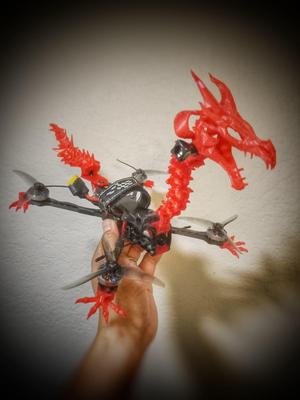 Custom Twiz Dragon files (Insta360Go rear facing mount)