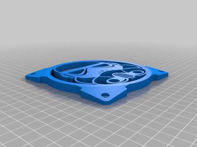 120mm storm trooper fan grill