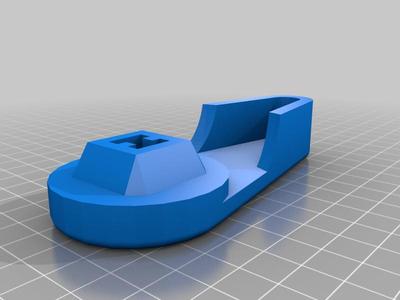 Hot tub diverter valve handle