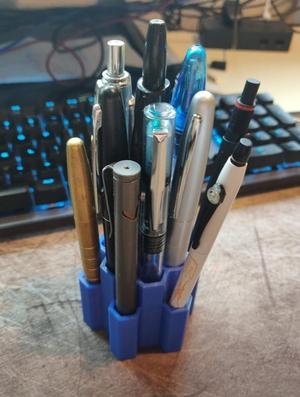 Simple Hexagonal pen holder