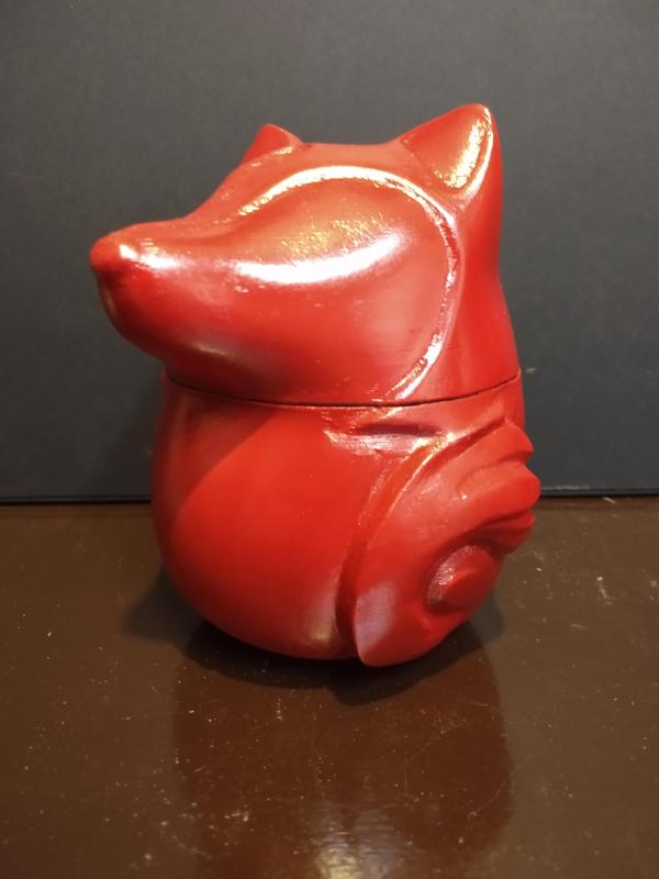 WOLF CASE (DOG URN)