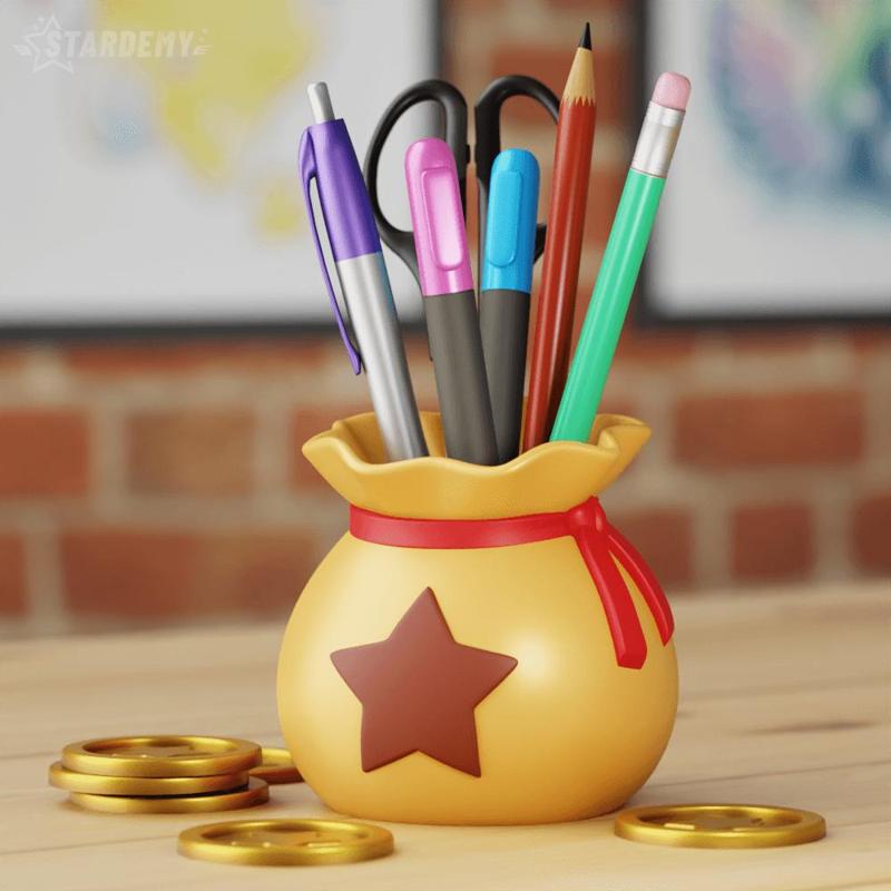 Bell Bag Planter Pen Holder Animal Crossing