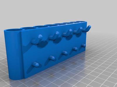 Support paint Marker Molotow et Crayola pour Pegboard