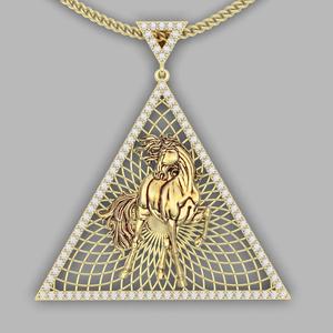 Horse pendant