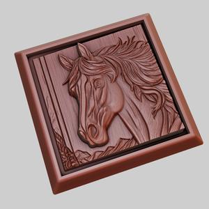 Horse Animal 3D Model for CNC Router Laser & 3D Printer