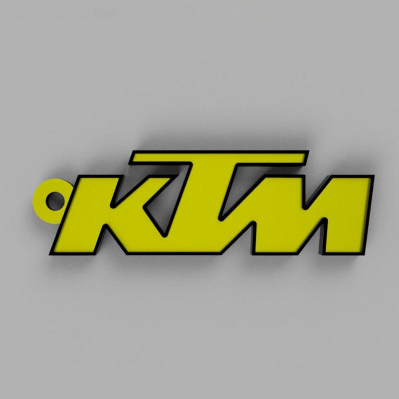 KTM MOTORCYCLE KEY RING