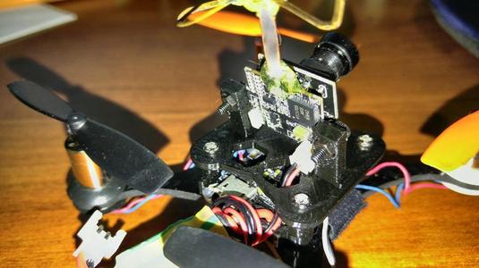EF-01 Camera Mount and FC Mount for a 90mm Micro Quad