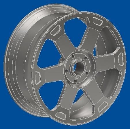 Speedline 17" Audi S3 8L 100mm